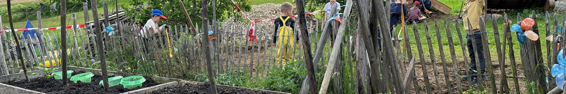 Kiga im Garten